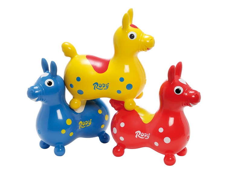 7013 GIOCHI CAVALCABILI GYMNIC CAVALLO RODY 7012 8002 IN 3 COLORI